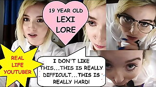 Real life Youtuber 19 pedigree old Lexi Lore 