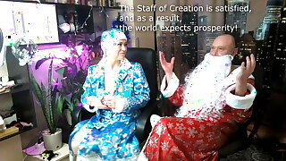 Snow Maiden's soiled pussy and Santa's Magic Staff... )) #XMAS